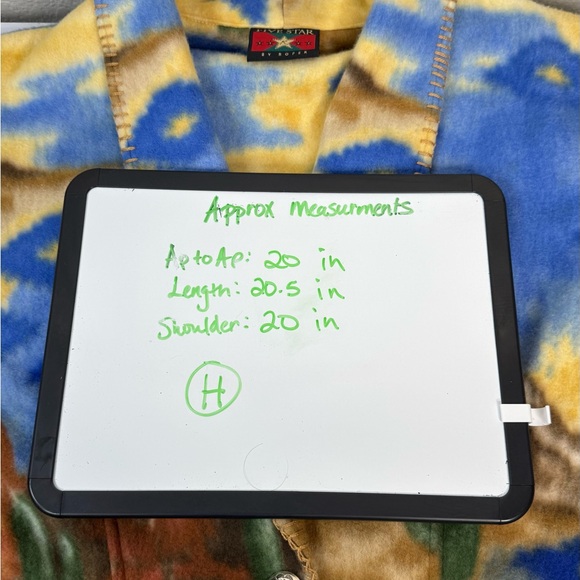 Five Star by Roper Western Aztec Print Fleece Jacket SizeM Cactus Boho Southwest - Picture 7 of 7